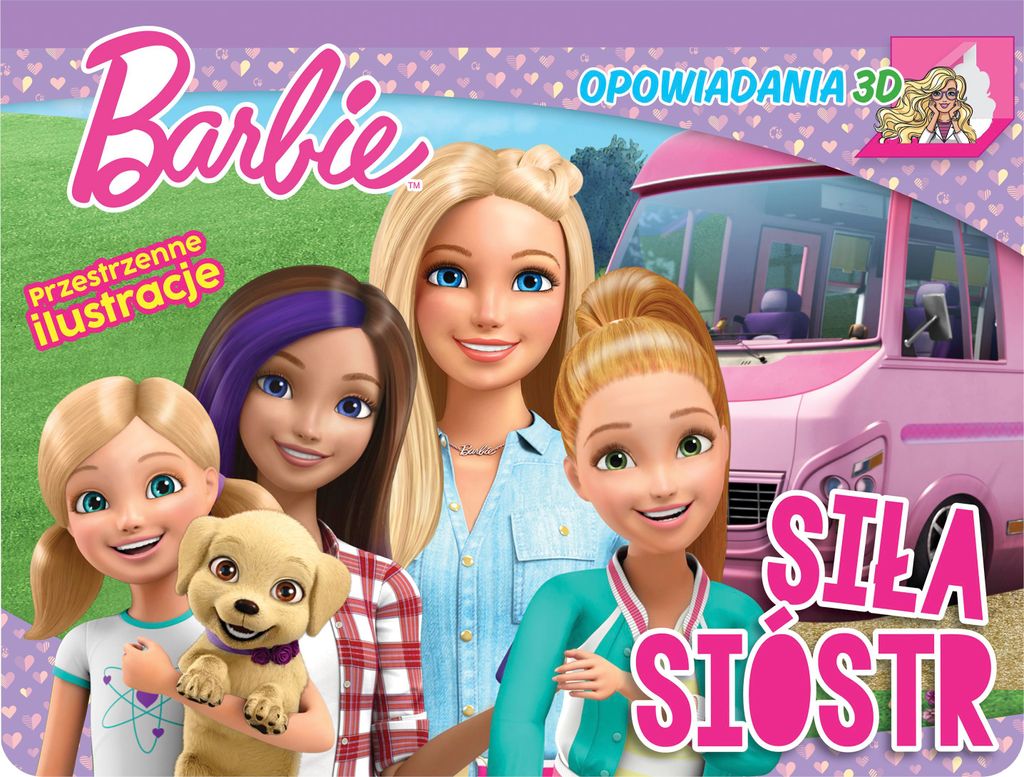 Barbie. Siła Sióstr. Książka z Ilustracjami 3D