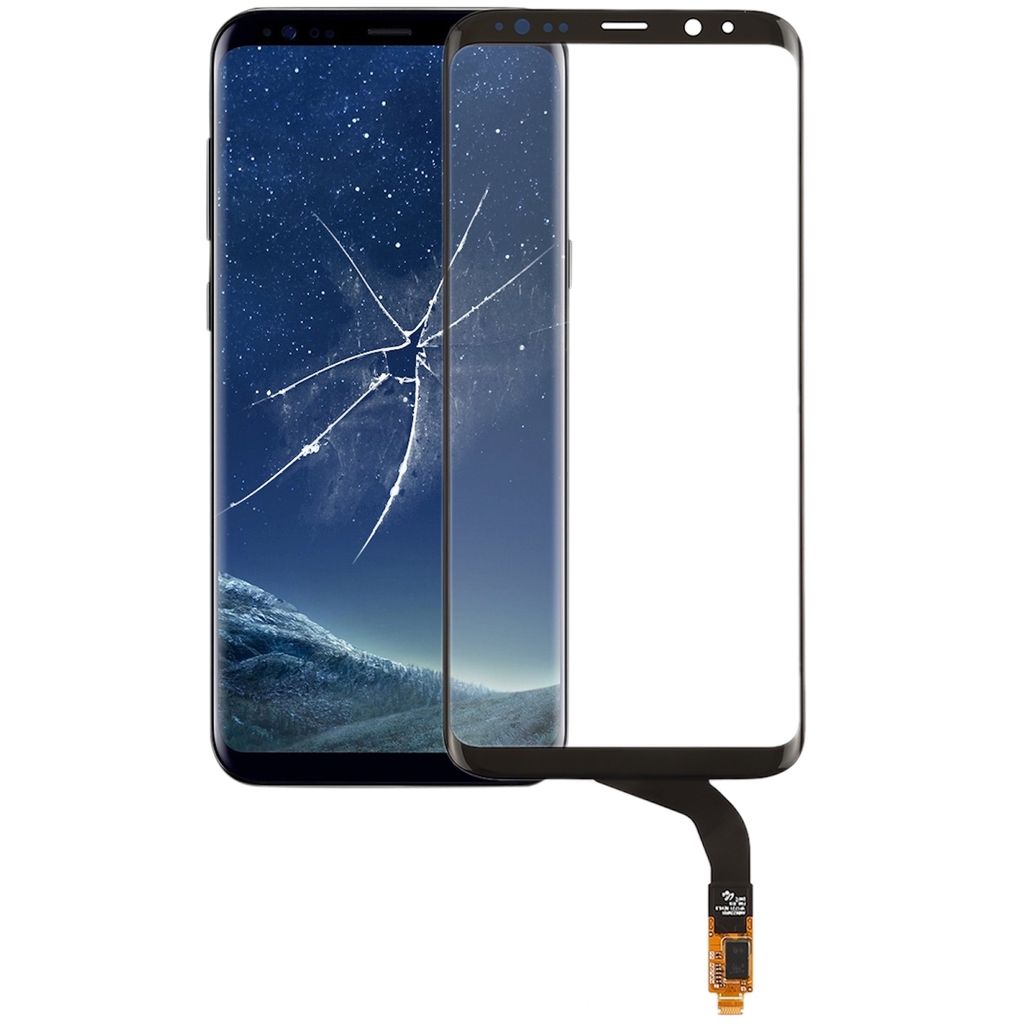 Reparatur Displayglas Touch Screen für Samsung Galaxy S8 Plus G955F LCD Schwarz