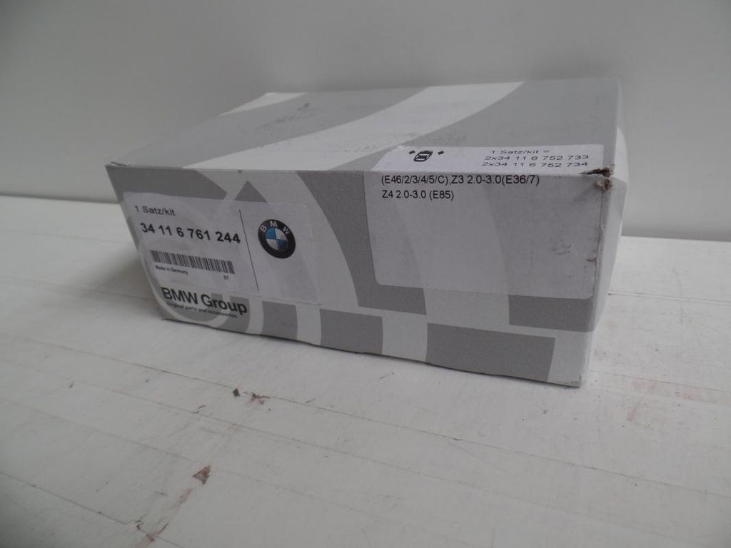 Oryginalne klocki hamulcowe do BMW 3' (E36, E46), Z3 (E36), Zdjęcie produktu 