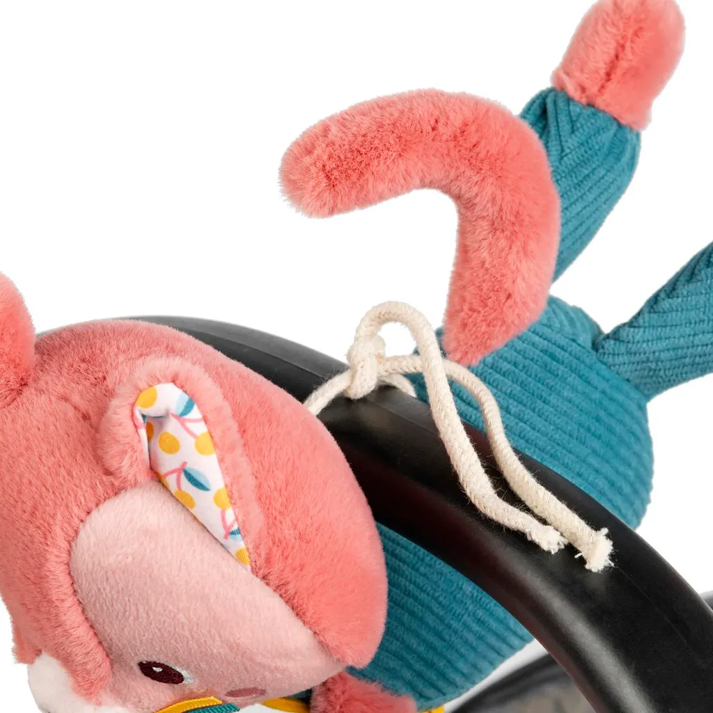 Jeanne Acti-nomad Lilliputiens Rosa : jouet d'éveil multi-sensoriel - 3