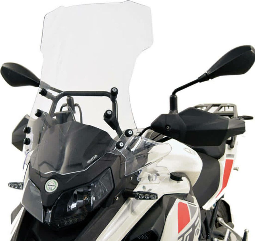 ISOTTA Hohe Windschutzscheibe Transparent 575x380mm für BENELLI trk 502