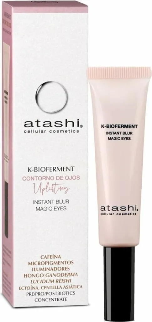 Atashi K-Bioferment Eye Contour 15ml - Technologie Anti-Fatigue Flash