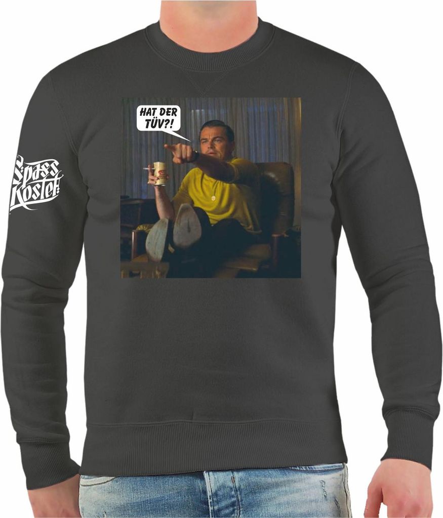 Herren Sweatshirt Tuning Szene Hat der