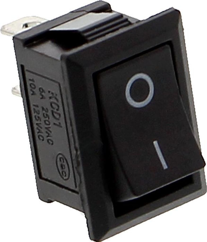 Wippschalter - 2-Pin, 125VAC-16A / 250VAC-10A Produktbild 
