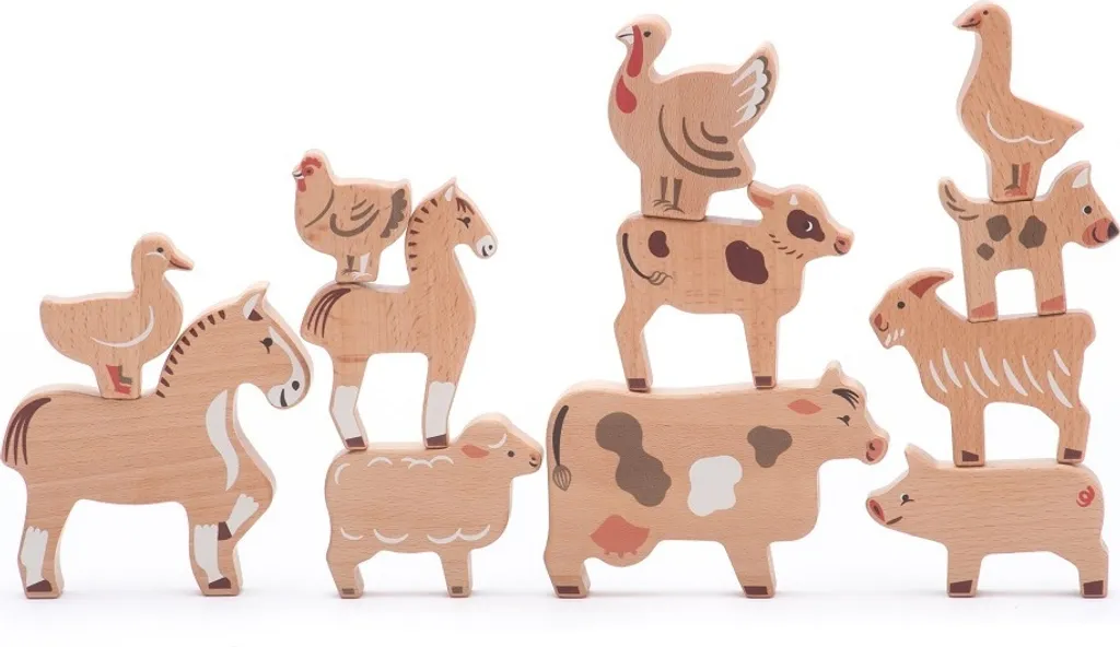 Bajo Country Farm 14 pcs : fini le plastique avec cette ferme durable