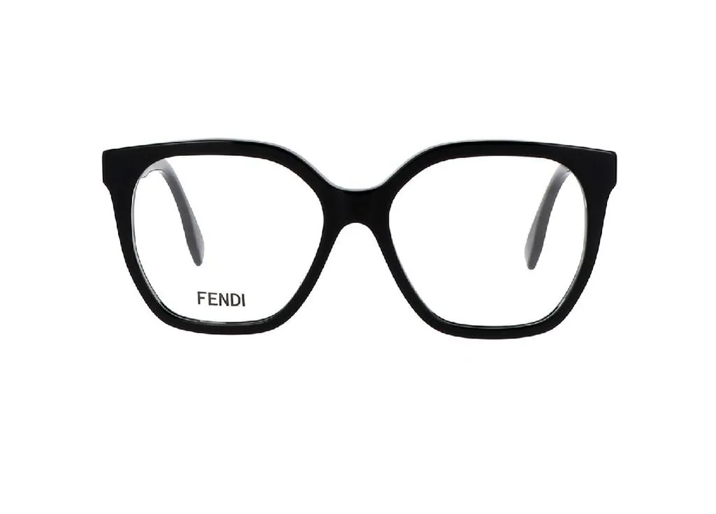 Lunettes de vue Fendi Lettering FE50087I 001 monture optique noire