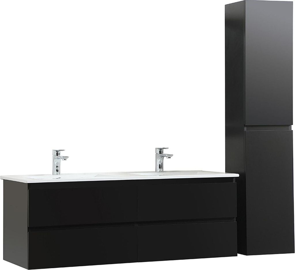Mobile doppio lavabo + lavabo + colonna SORRENTO Immagine del prodotto 