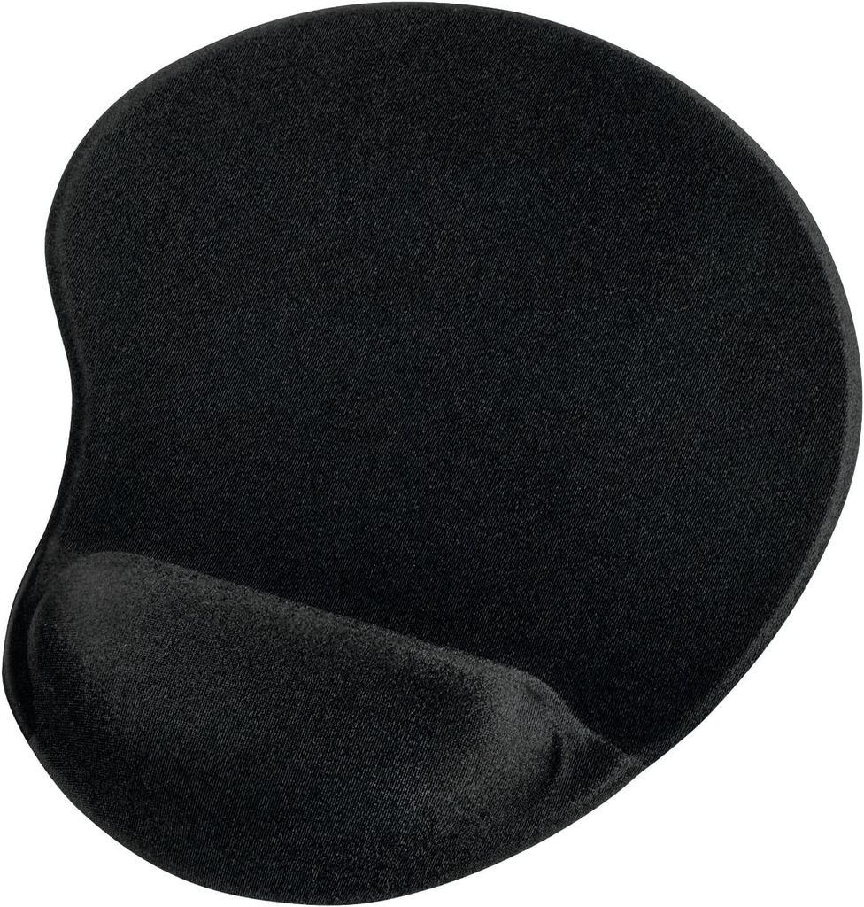 Ergonomisches Mauspad mit Gel-Auflage Schwarz – Produktbild 