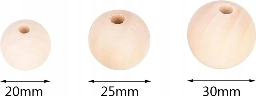 Perline 30 mm - 10 pezzi - 2