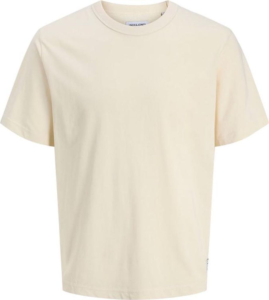 Jack & Jones Dover Kurzarm-t-shirt Beige S Mann Beige S