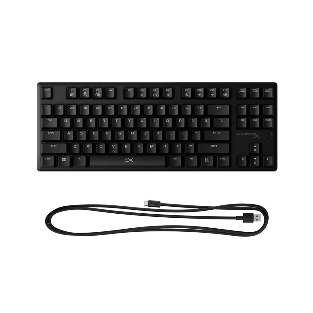 Clavier Gaming Compétition HyperX Alloy Origins Core TKL RGB Rapide