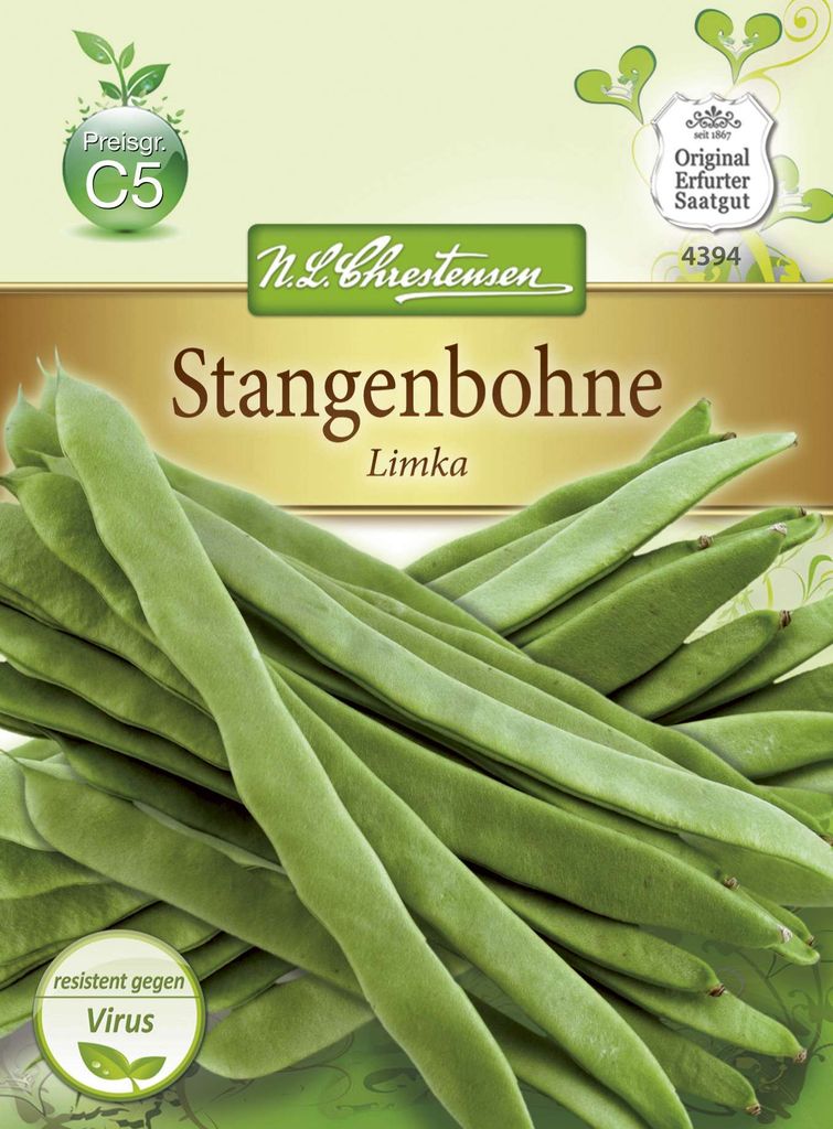 Stangenbohne Limka | Stangenbohnensamen von N.L. Produktbild 