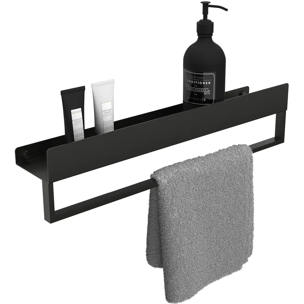 Mensola da Bagno Rea Sf01-600-B Black