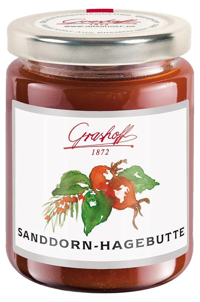Grashoff Rakytníkový džem Extra ovocný sladký 250g Obrázek produktu 