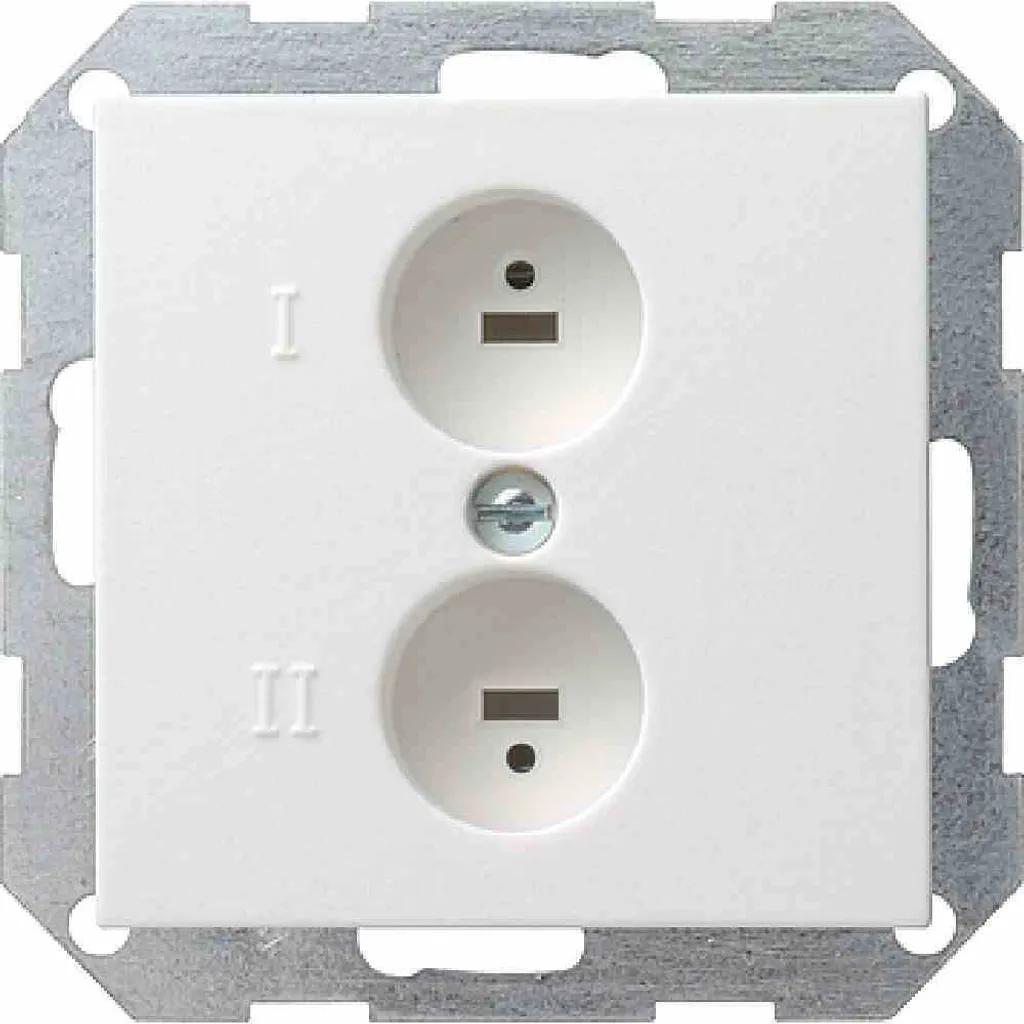 Prise Haut-Parleur Encastrable GIRA Système 55 pour Câblage Audio Hi-Fi