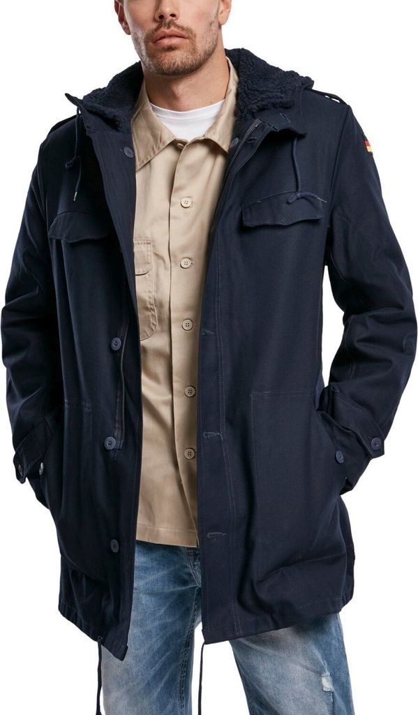 Brandit BW Parka Flag Jacke, dunkelblau, 4XL Produktbild 