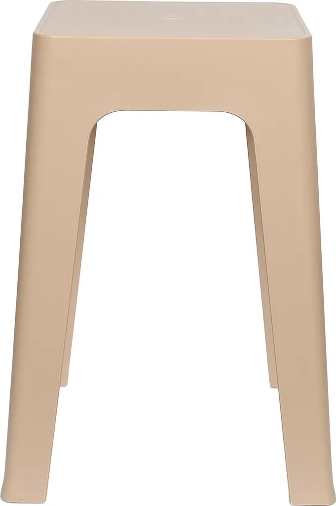 Tabouret Spectra Beige : Gain de Place Immédiat et Rangement Facile