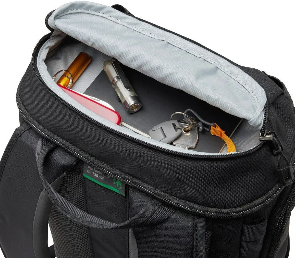 Sac photo ProTactic Lite BP 250 AW III Lowepro Noir pour Laptop 16"