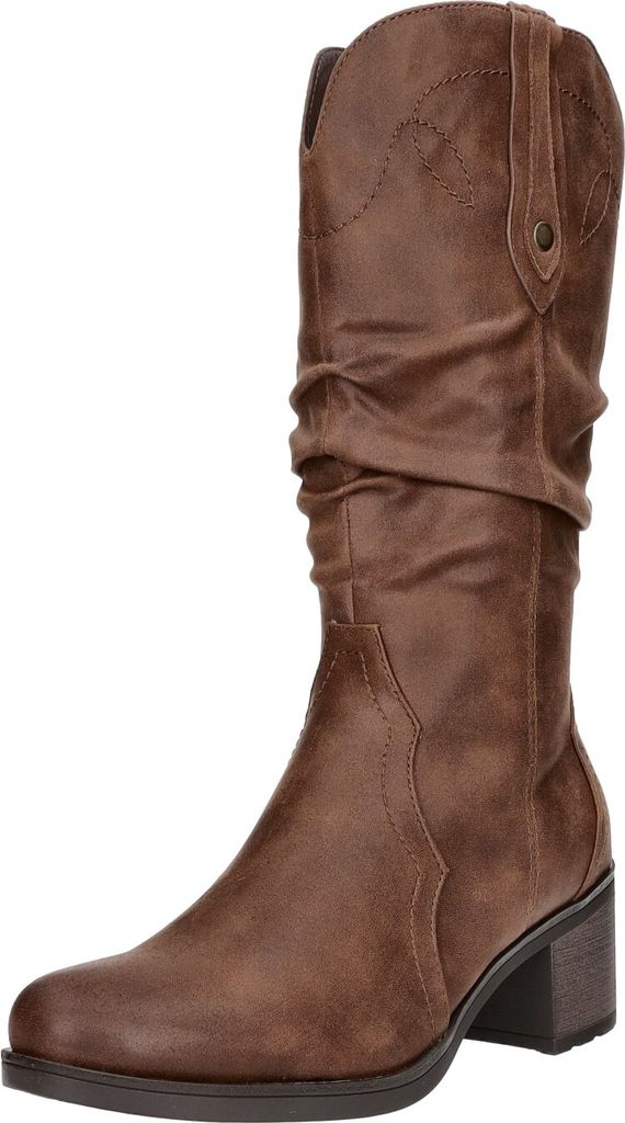Western Stiefelette Kaltfutter BT11058-1-DB