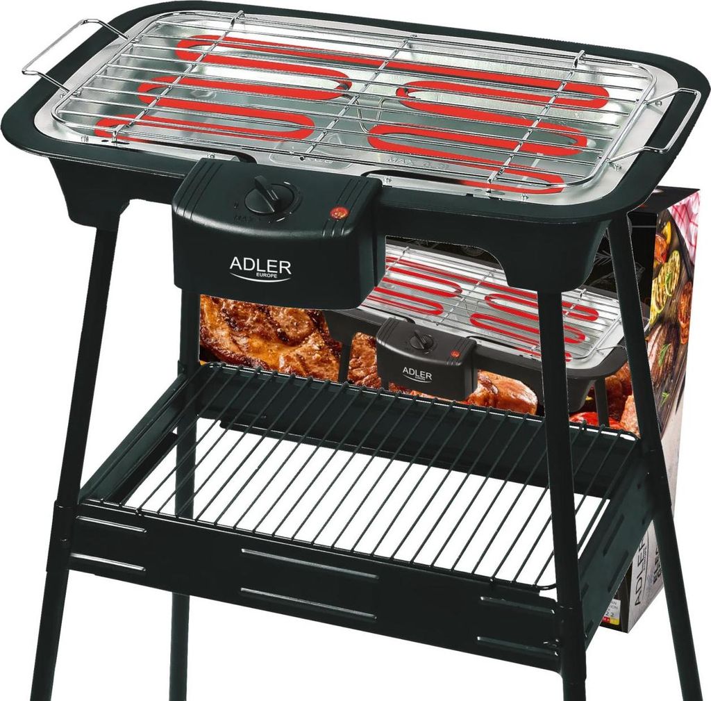 Adler AD 6602 Gril table électrique noir 2000 W (AD 6602) Image du produit 