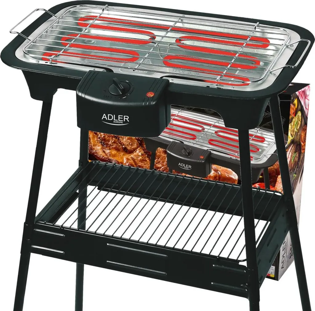 Gril électrique Adler AD 6602 2000W : finies les fumées et les graisses