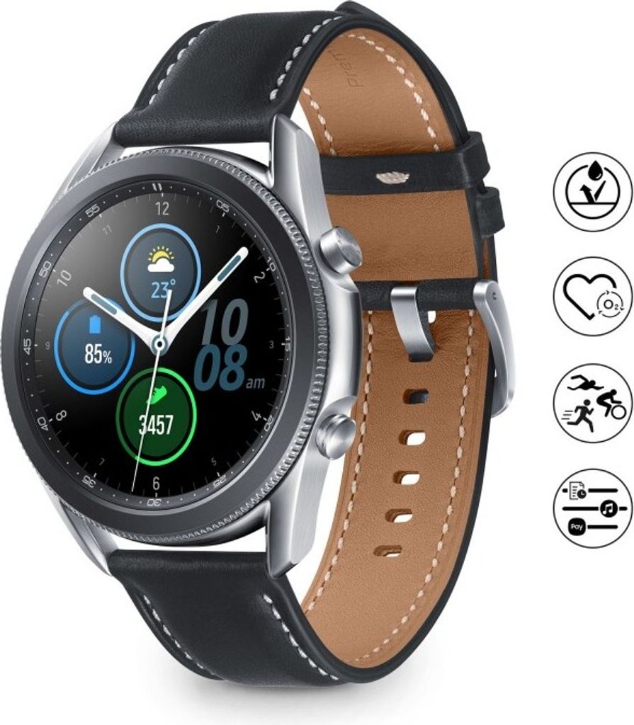 Samsung Galaxy Watch 3 45mm R840 silber Obrázok produktu 2