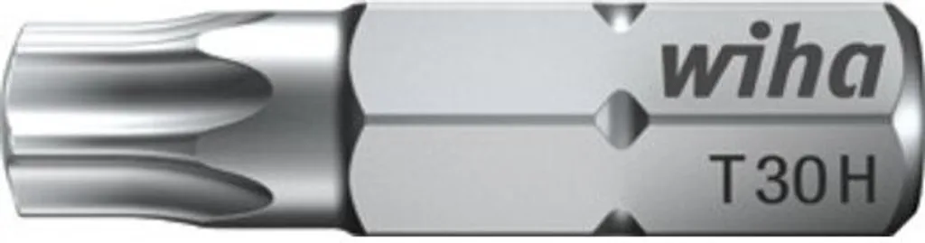 Embouts Torx T27H avec perçage Wiha Standard 25 mm haute résistance x10