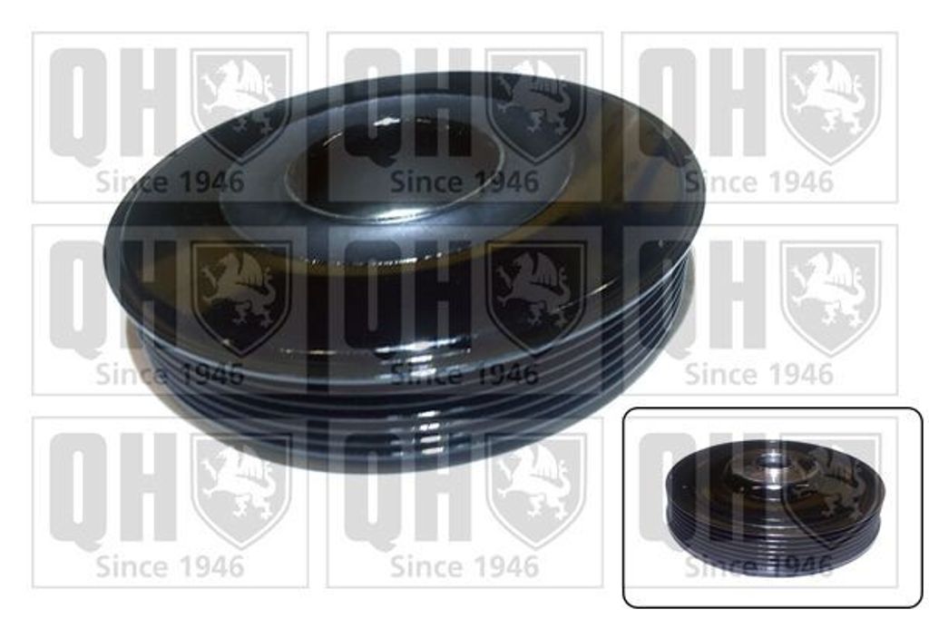 QUINTON HAZELL QCD180 Riemenscheibe Kurbelwelle für RENAULT Clio IV Schrägheck (BH)
