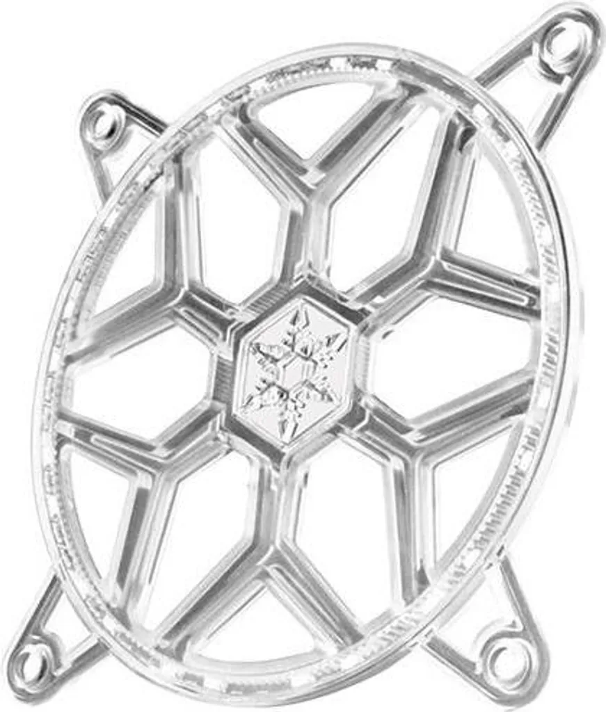 Grille ventilateur PC 120mm anti-frottement SilverStone FG121 6mm