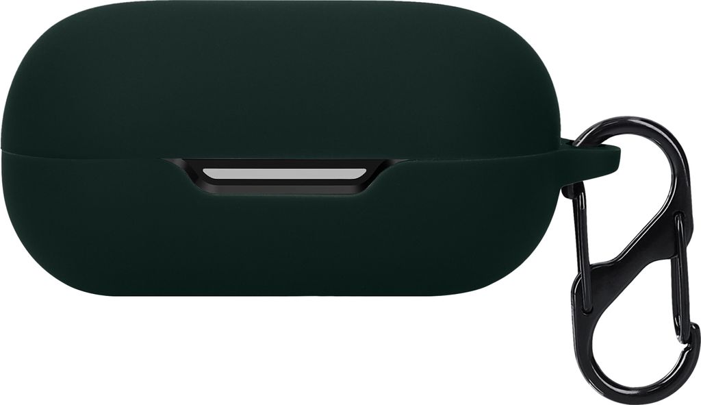 kwmobile Hülle kompatibel mit TOZO Golden X1 Kopfhörer - Silikon Schutzhülle Etui Case Cover Schoner in Dunkelgrün