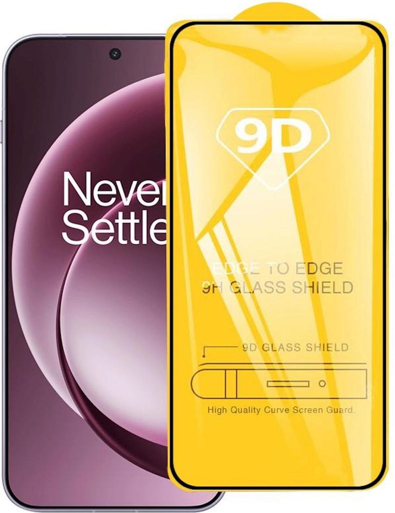 Für OnePlus 15 9D Full Schutz Folie Displayschutz Tempered Produktbild 