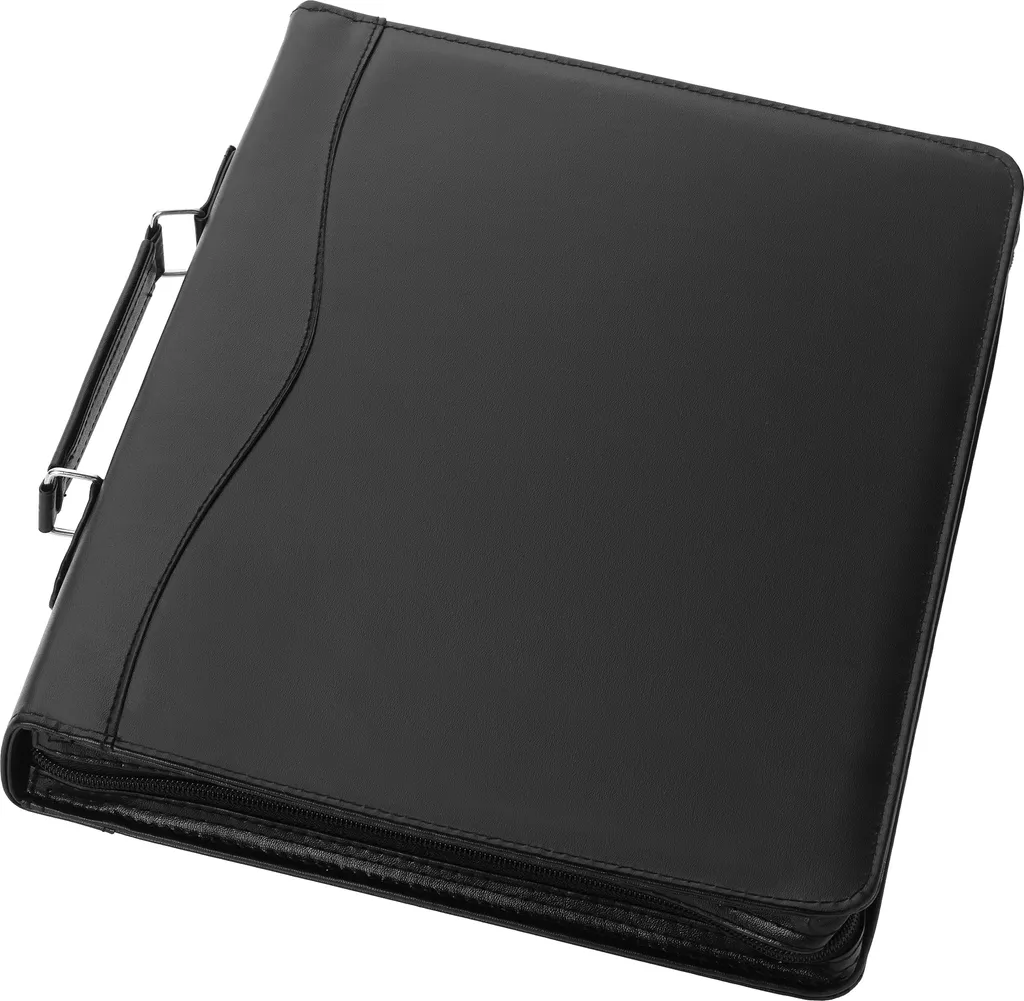 Protégez vos Dossiers A4 avec le Porte-documents Ebony Noir PF2401 x2