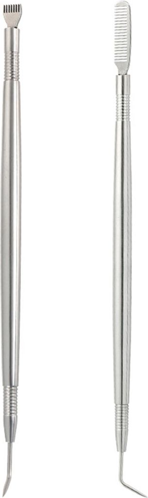 2Pcs Wimpern Lift Separator Werkzeug Tragbare Anti-rost Edelstahl Lash Werkzeug Frauen Schönheit Zubehör