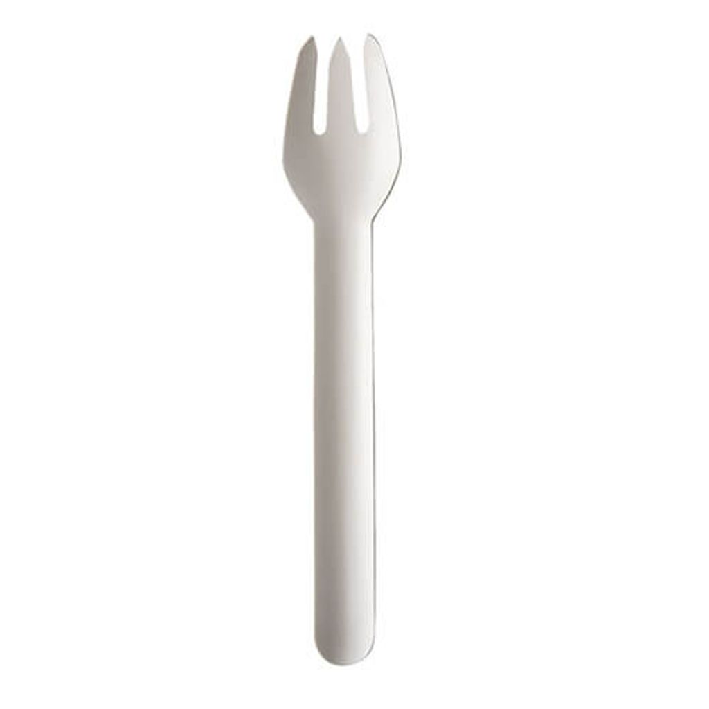 Papstar Gabeln, Papier "pure" 15,5 cm weiß, 10 x 100 Stück