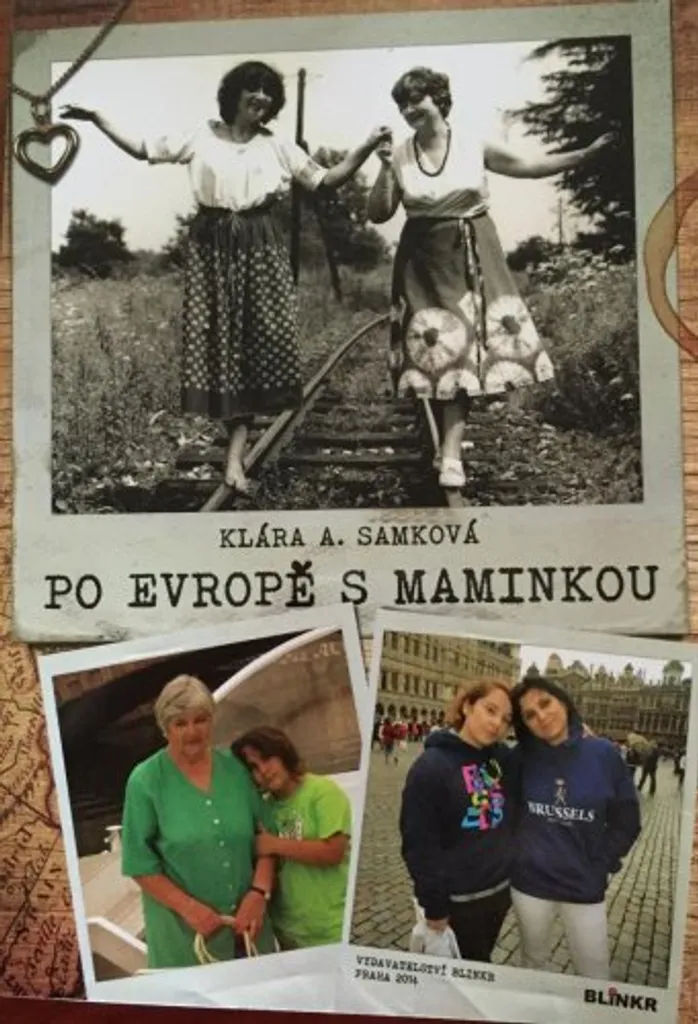Livre Po Evropě s maminkou par Klára Samková - Récit de Voyage Famille