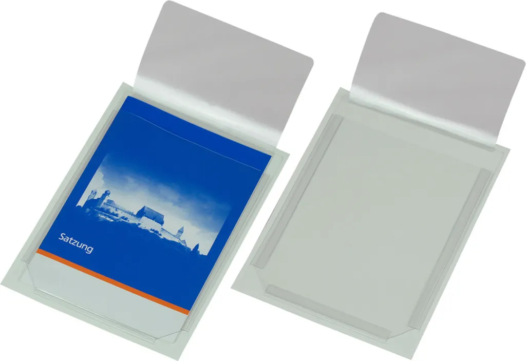 EICHNER 9218-02014 Lot de 10 Pochettes Porte-Documents Autocollantes
