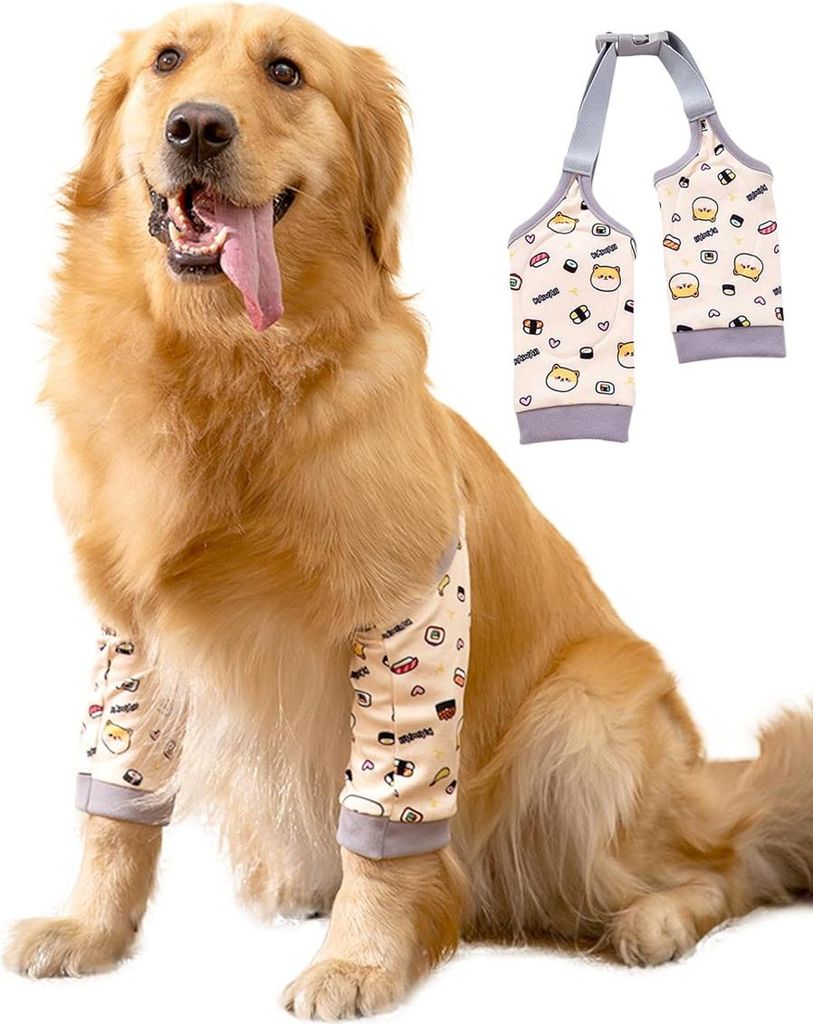 Hunde-Rehabilitationsmanschette für Vorderpfoten, Ellbogenprotektor für Hunde, Gelenkprotektor für Hundeknie