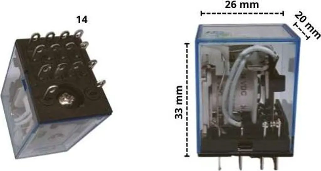 Relais 24V DC 14 pôles - Solution Durable contre les Pannes de Circuit - 2