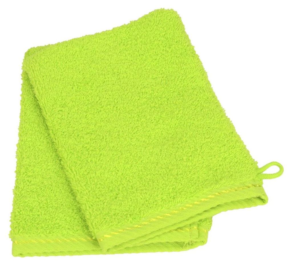 ARTG - Waschhandschuhe LT3344 (Einheitsgröße) (Limone)