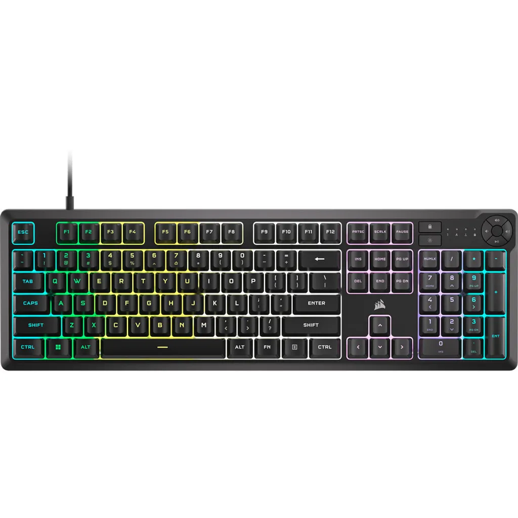 Corsair K55 CORE Clavier Gaming RGB Résistant aux Liquides et iCUE Noir