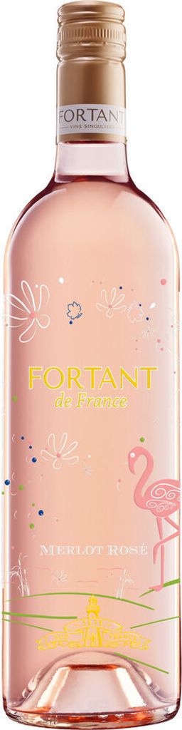 Fortant de France Merlot rosé IGP - Roséwein trocken Produktbild 