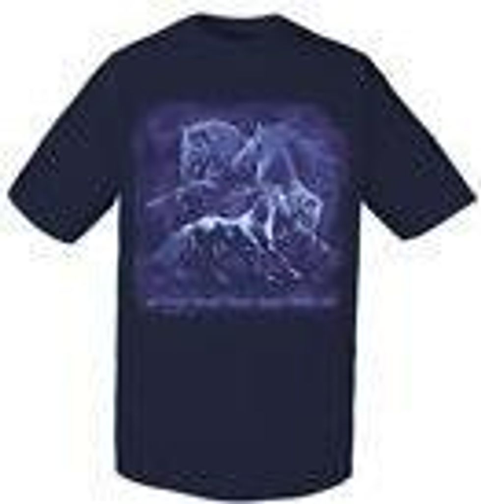 Kinder-T-Shirt mit Print - Rays Blue Fandango - 08168 Produktbild 