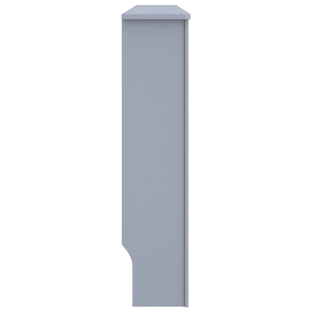 vidaXL Habillage de Radiateur Anthracite 172 cm en MDF Design Moderne