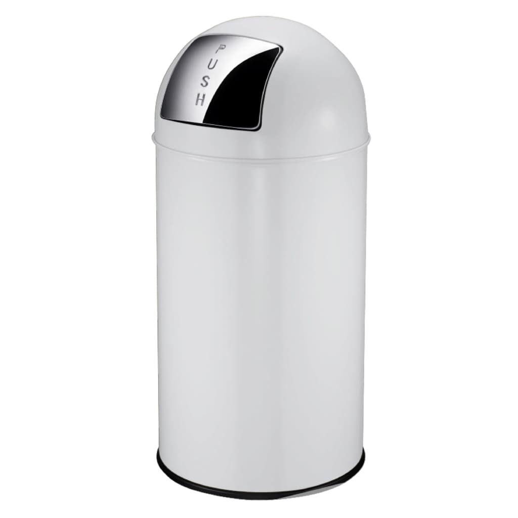 EKO - Pushcan 40 Liter - Steel   - Weiß Zdjęcie produktu 