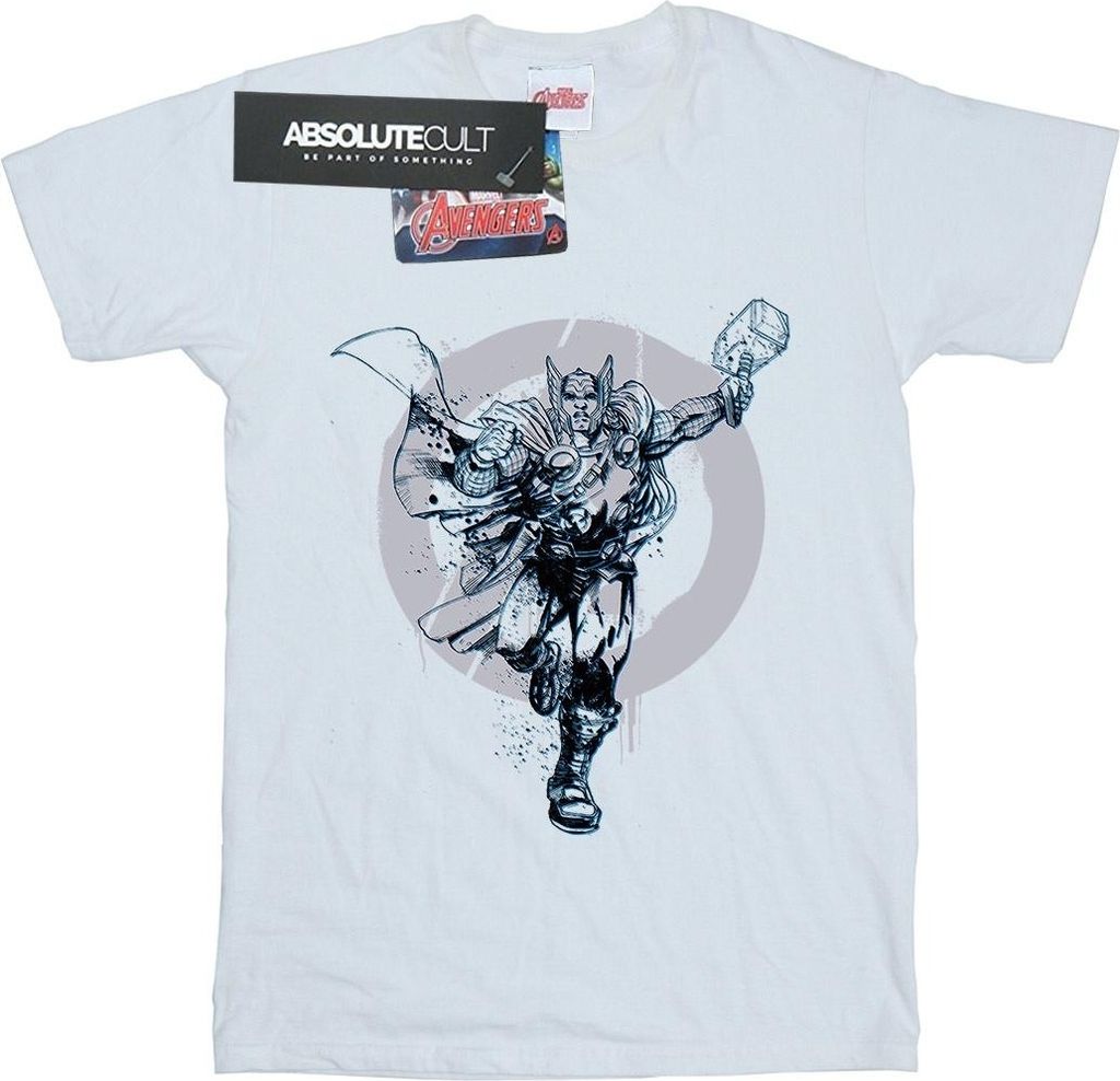 Marvel - T-Shirt für Herren BI5998 (L) (Weiß)