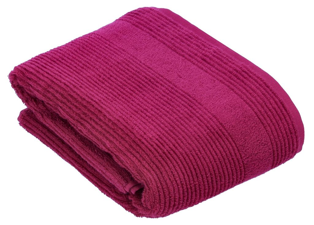 Vossen - Badetuch "Tomorrow" LT4092 (Einheitsgröße) (Cranberry)