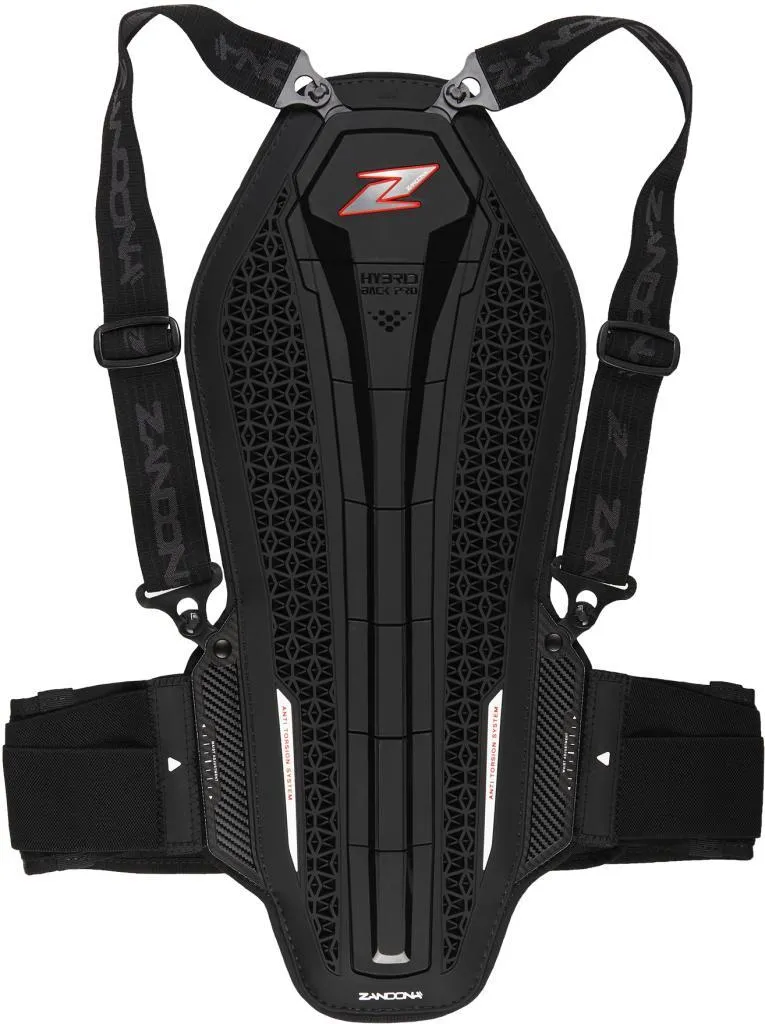 Sécurité Dorsale Moto Zandona Hybrid Back Pro X6 Blanche XL Anti-Choc