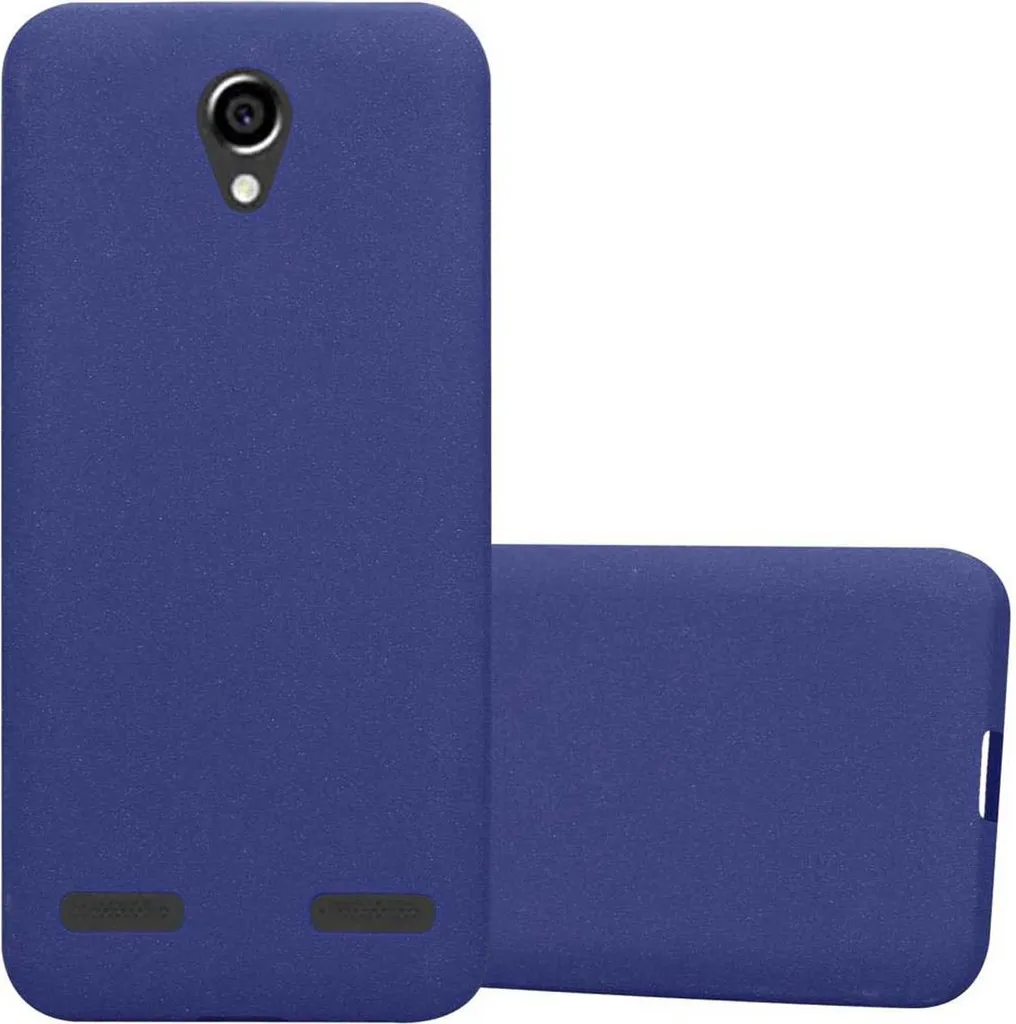 Cadorabo Custodia Blu ZTE Blade L7 - Cover TPU Flessibile e Antiurto