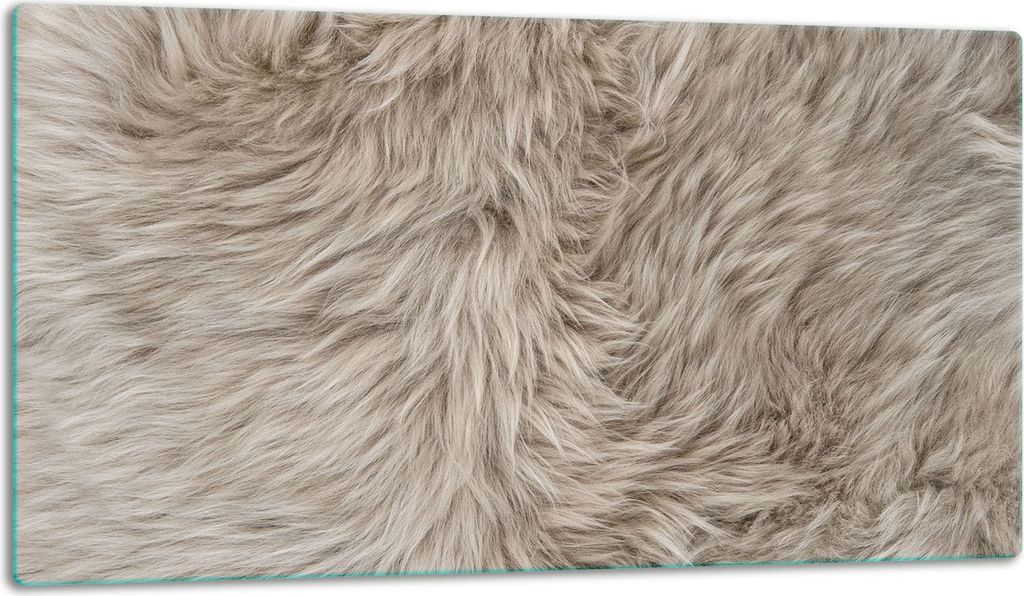 Glasschneidebrett Herdabdeckplatte Glaskeramikkochfeld Universal 52x30 cm Art Hund