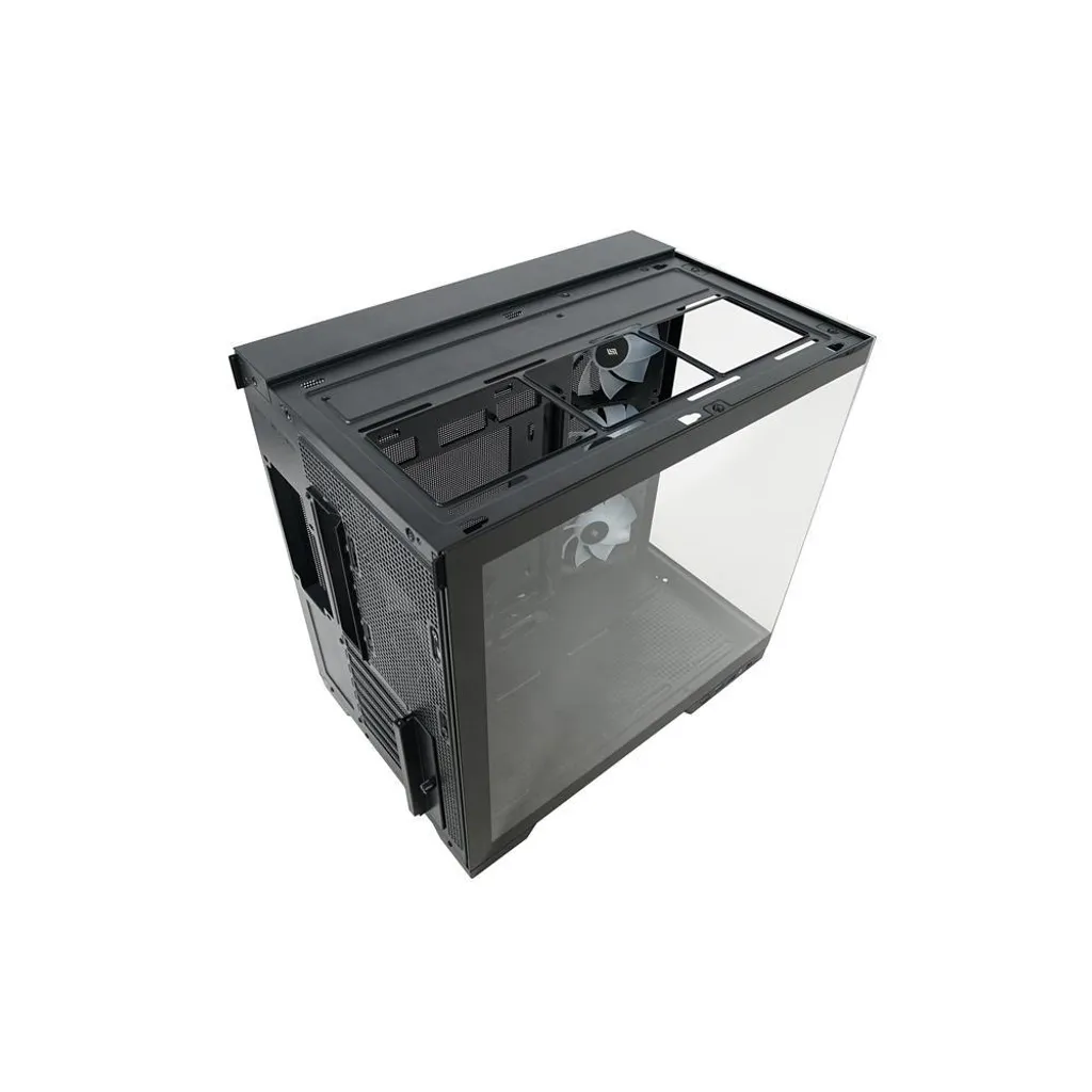 Case PC Silentware View Black: Qualità e Flusso d'Aria Garantito - 9